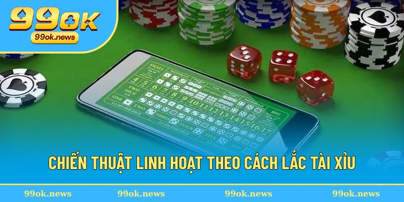 Chiến thuật linh hoạt theo cách lắc tài xỉu Chiến thuật linh hoạt theo cách lắc tài xỉu