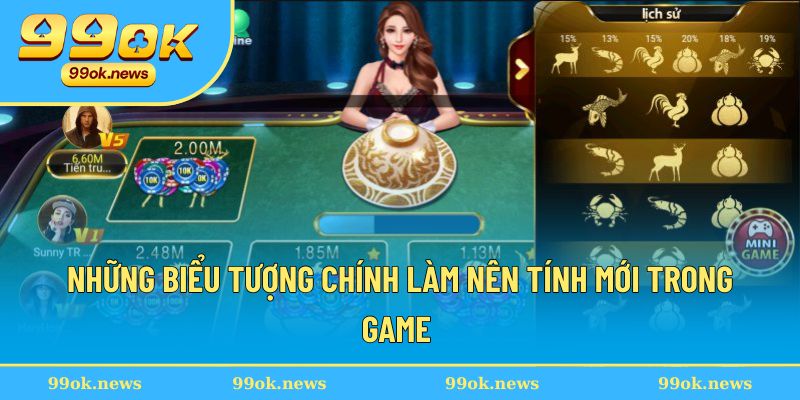 Những biểu tượng chính làm nên tính mới trong game tại đây Những biểu tượng chính làm nên tính mới trong game tại đây