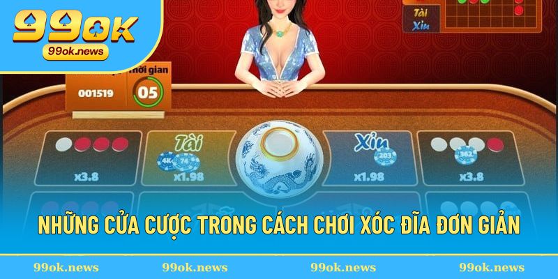 Những cửa cược trong cách chơi xóc đĩa đơn giản Những cửa cược trong cách chơi xóc đĩa đơn giản
